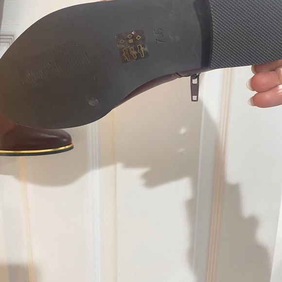 Chinese Laundry Brown Leather Knee High Boots - Picture 4 of 4